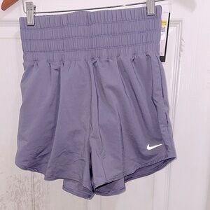 Nike Purple Athletic Shorts Lightweight Elastic Waist NWT